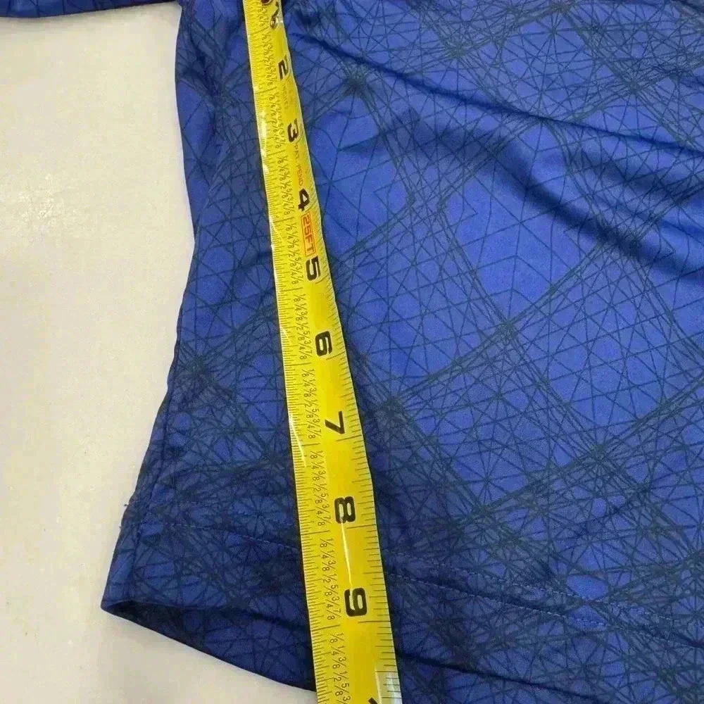 Nike Dri fit mens size small royal blue & black shorts